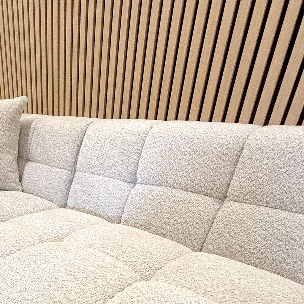 Standard Acoustic Slatted Wall Panels 240 x 60cm - Light Oak