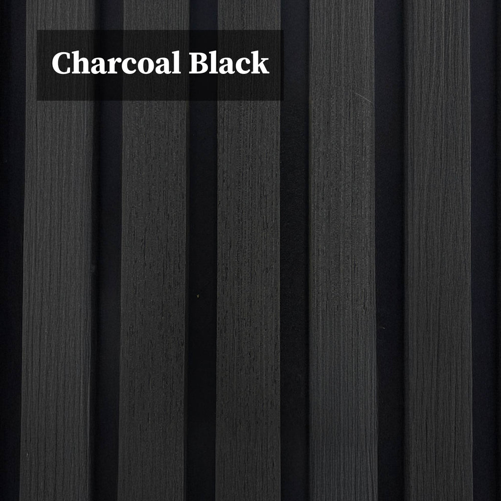 Acoustic Square Wall Panels 60 x 60cm (SET of 4) - Charcoal Black