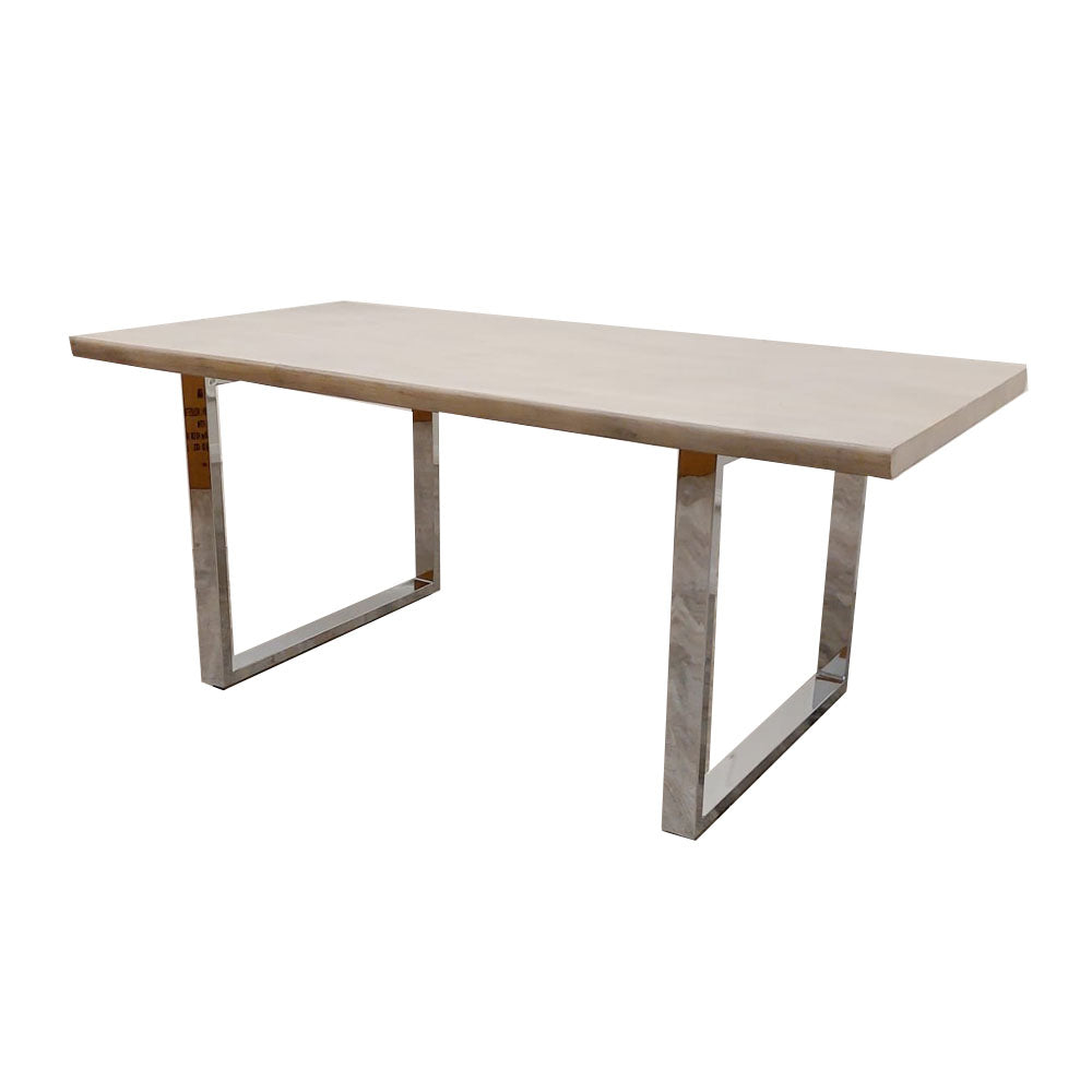 Ivar 180cm Dining Table with Chrome Legs