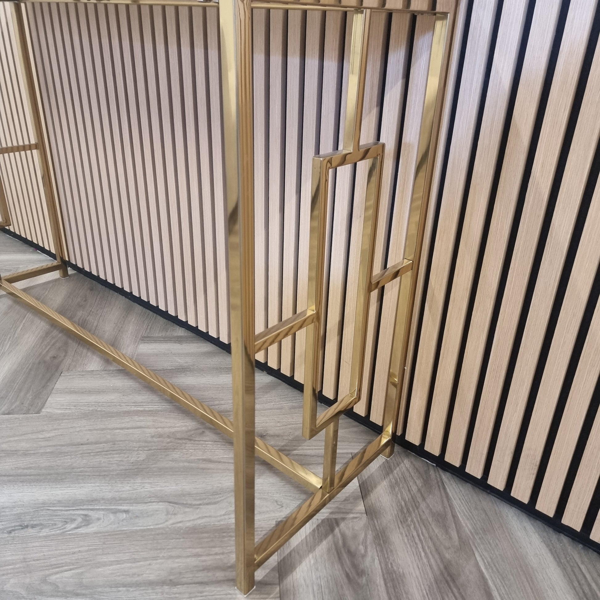 Nori Gold Console Table