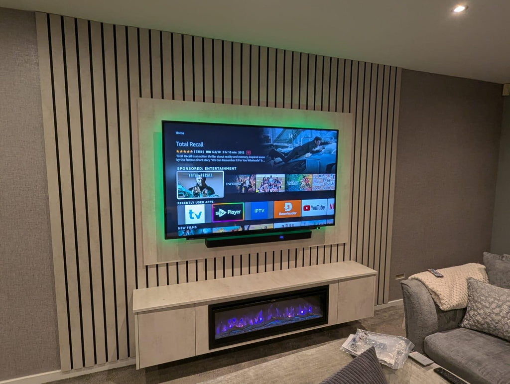 Gold Media Wall Package