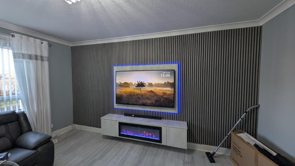Gold Media Wall Package