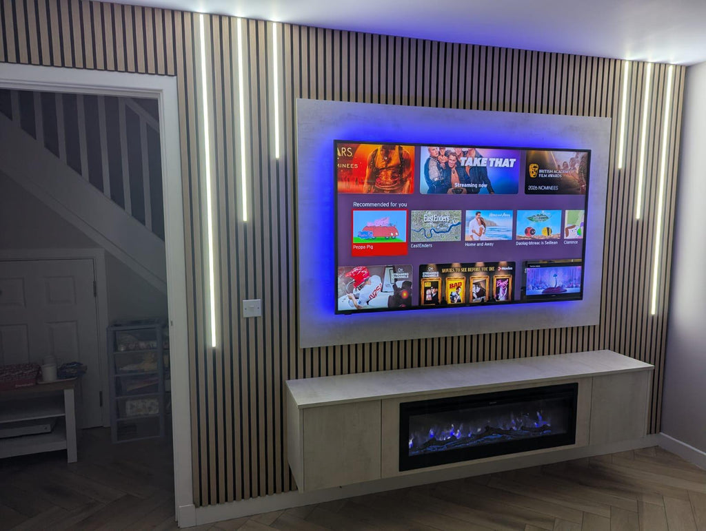 Gold Media Wall Package