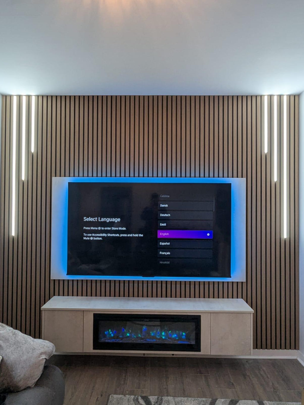 Gold Media Wall Package