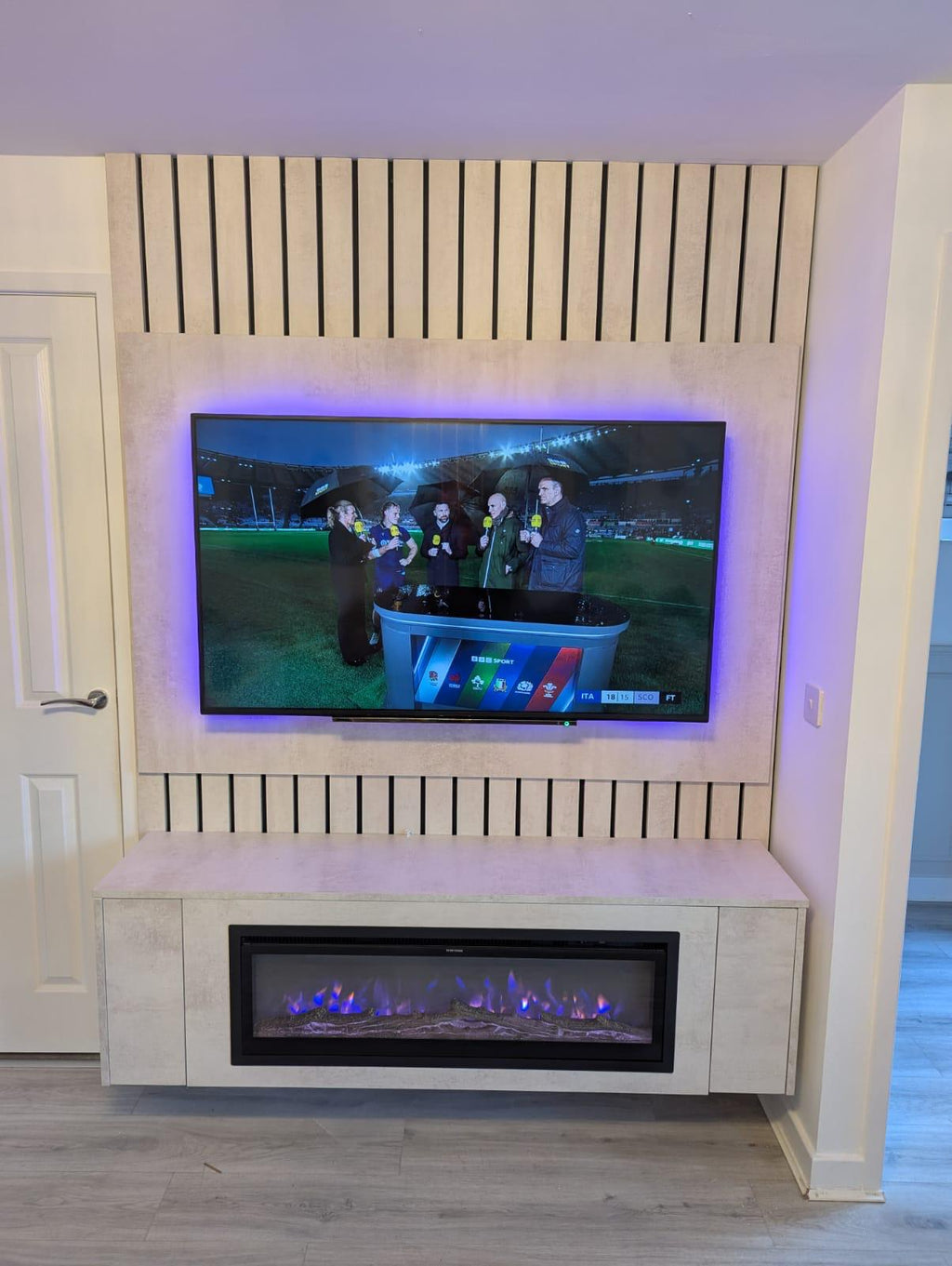 Gold Media Wall Package