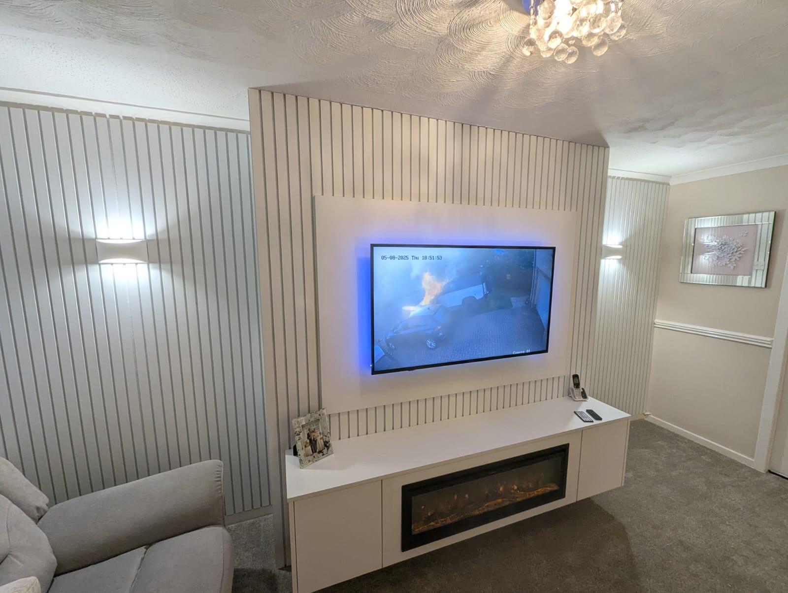 Gold Media Wall Package