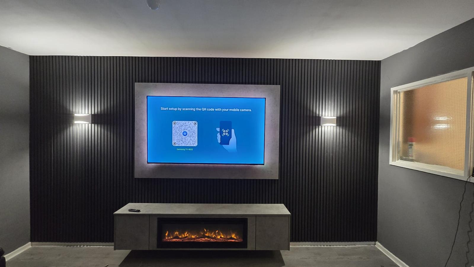 Gold Media Wall Package