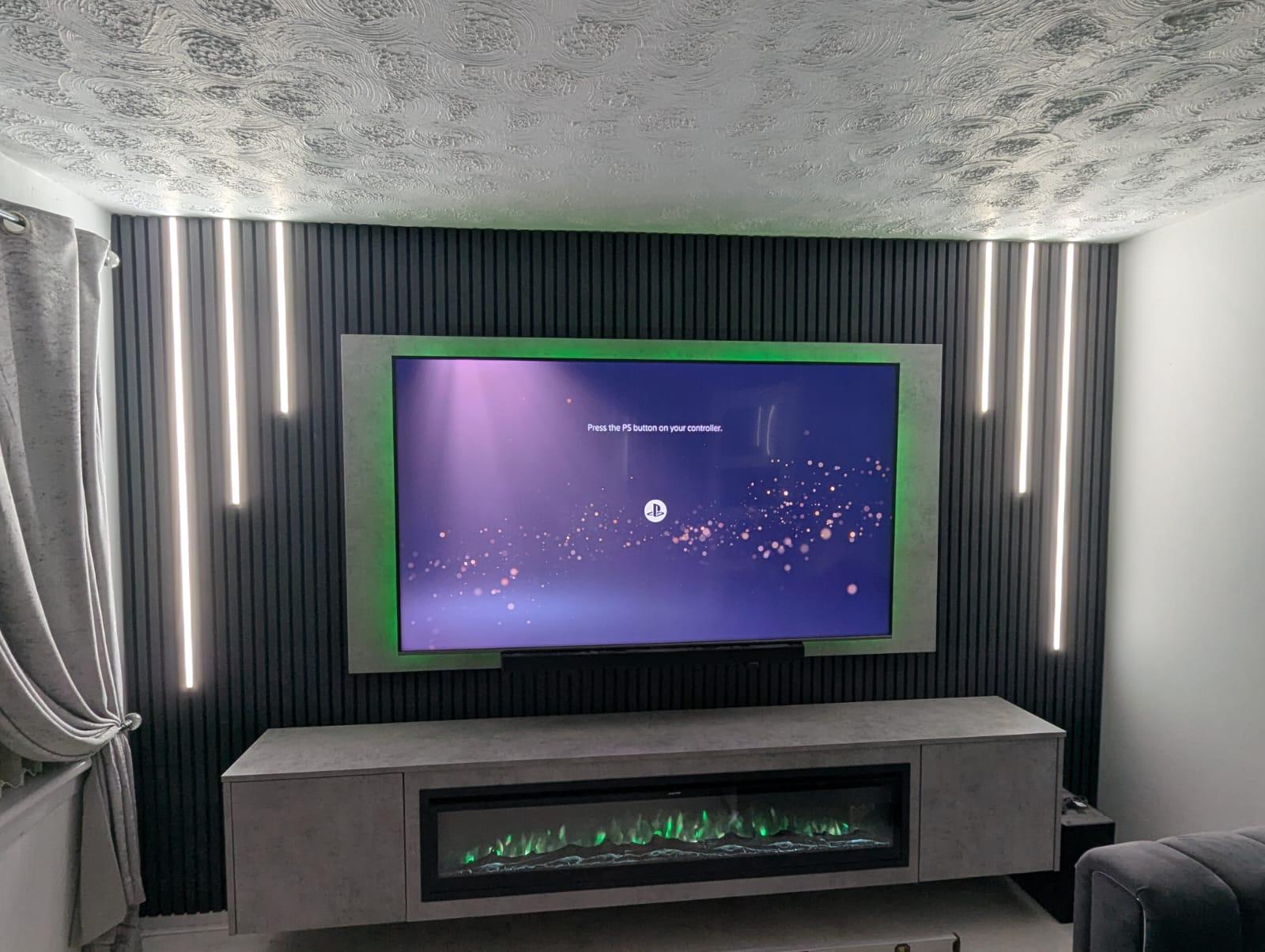 Deluxe Media Wall Package