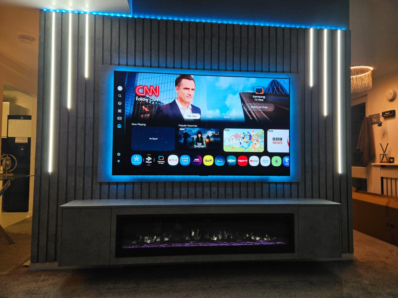 Deluxe Media Wall Package