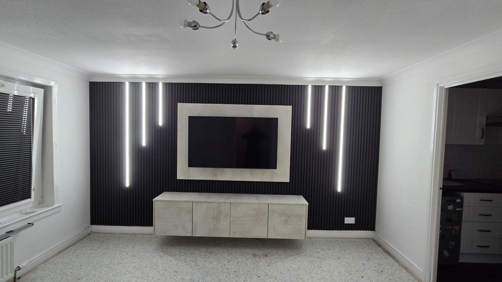 Silver Media Wall Package