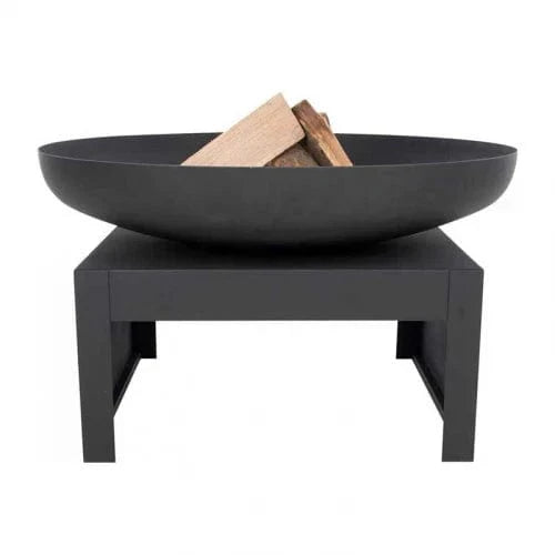Kotka Industrial Dark Firepit - 80 cm