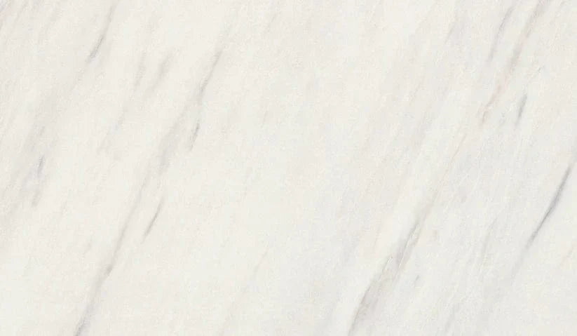 TV Backboard in White Levanto Marble